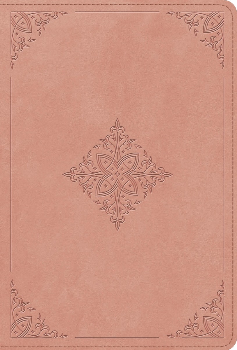 Cover image for ESV Giant Print Value Thinline Bible (Trutone, Blush Rose, Fleur-De-Lis Design), isbn: 9798874908942