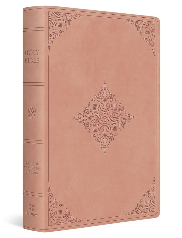 Cover image for ESV Giant Print Value Thinline Bible (Trutone, Blush Rose, Fleur-De-Lis Design), isbn: 9798874908942