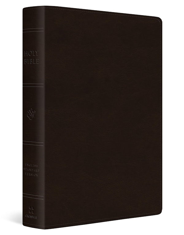 Cover image for ESV Large Print Value Personal Size Bible (Trutone, Deep Brown), isbn: 9798874908973