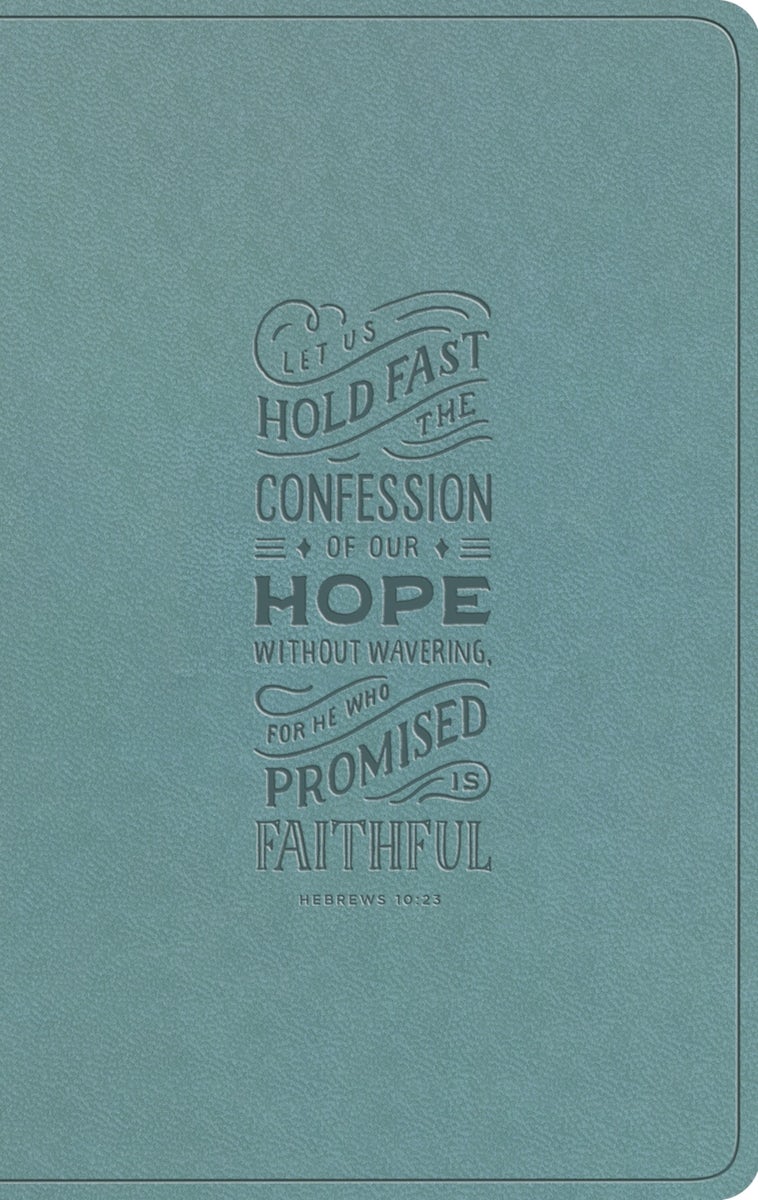 Cover image for ESV Large Print Value Thinline Bible (Trutone, Paris Sky, Hebrews 10:23 Design), isbn: 9798874909031