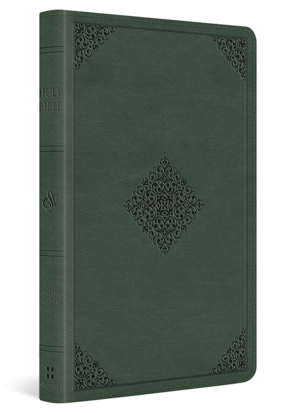 Cover image for ESV Thinline Bible, Red Letter (Trutone, Quiet Forest, Ornament Design), isbn: 9798874911447