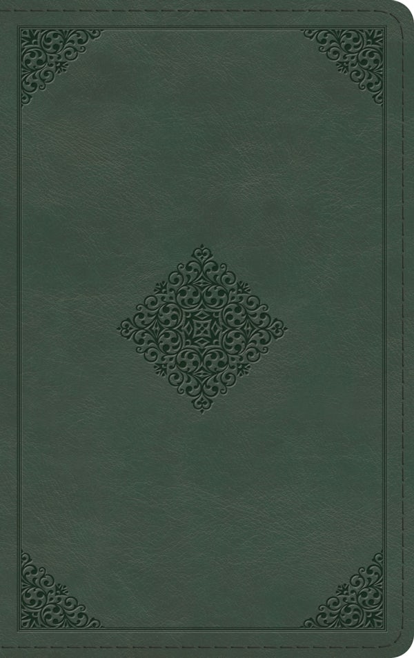Cover image for ESV Thinline Bible, Red Letter (Trutone, Quiet Forest, Ornament Design), isbn: 9798874911447