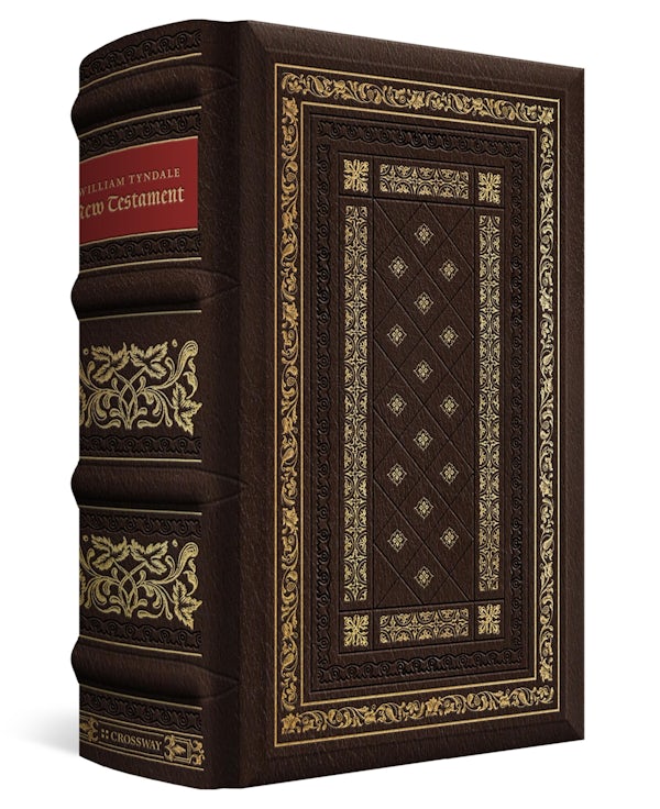 Cover image for William Tyndale New Testament, 500th Anniversary Edition (Leather Over Board), isbn: 9798874911454