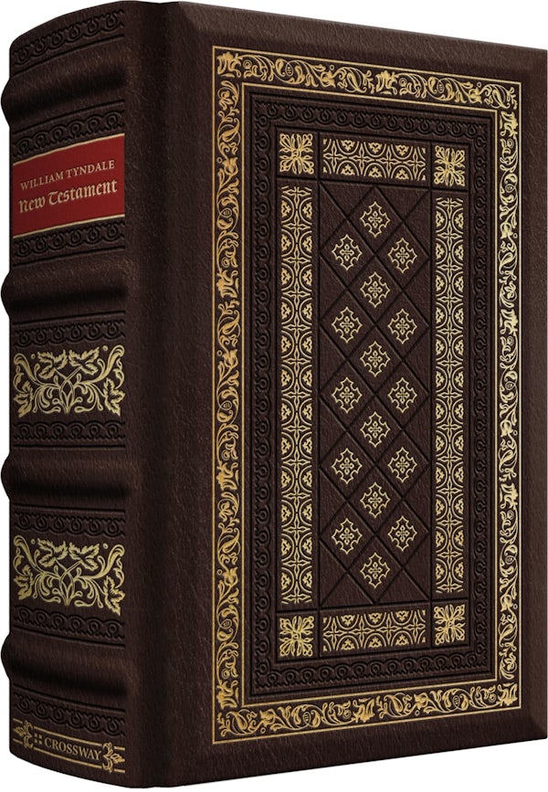 Cover image for William Tyndale New Testament, 500th Anniversary Edition (Leather Over Board), isbn: 9798874911454