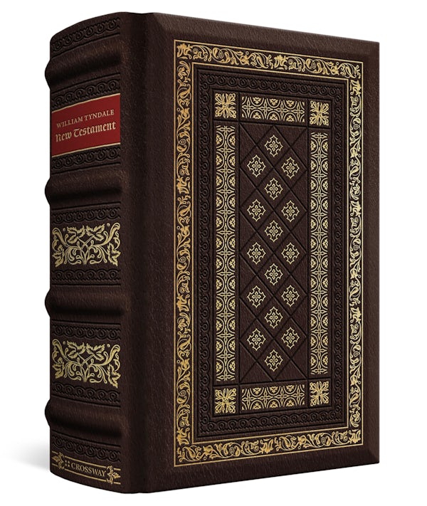 Cover image for William Tyndale New Testament, 500th Anniversary Edition (Leather Over Board), isbn: 9798874911454