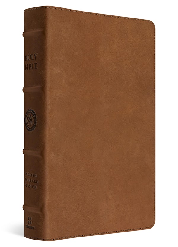 Cover image for ESV Heirloom Bible, Scriptura Sacra: Personal Size Reference Edition (Cowhide, British Tan), isbn: 9798874911577
