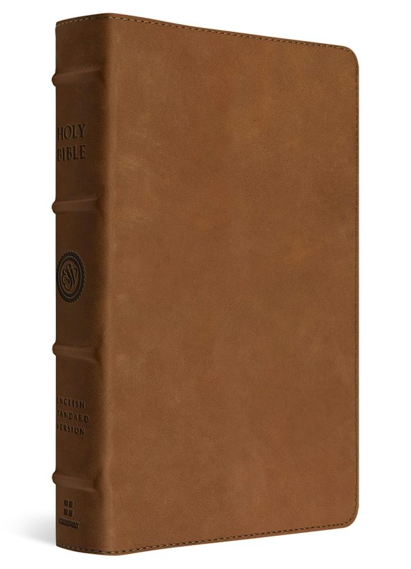 Cover image for ESV Heirloom Bible, Scriptura Sacra: Personal Size Reference Edition (Cowhide, British Tan), isbn: 9798874911577
