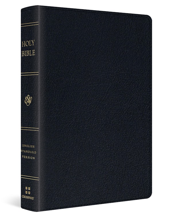 Cover image for ESV Personal Size Reference Bible, Red Letter (Genuine Leather, Black), isbn: 9798874912673