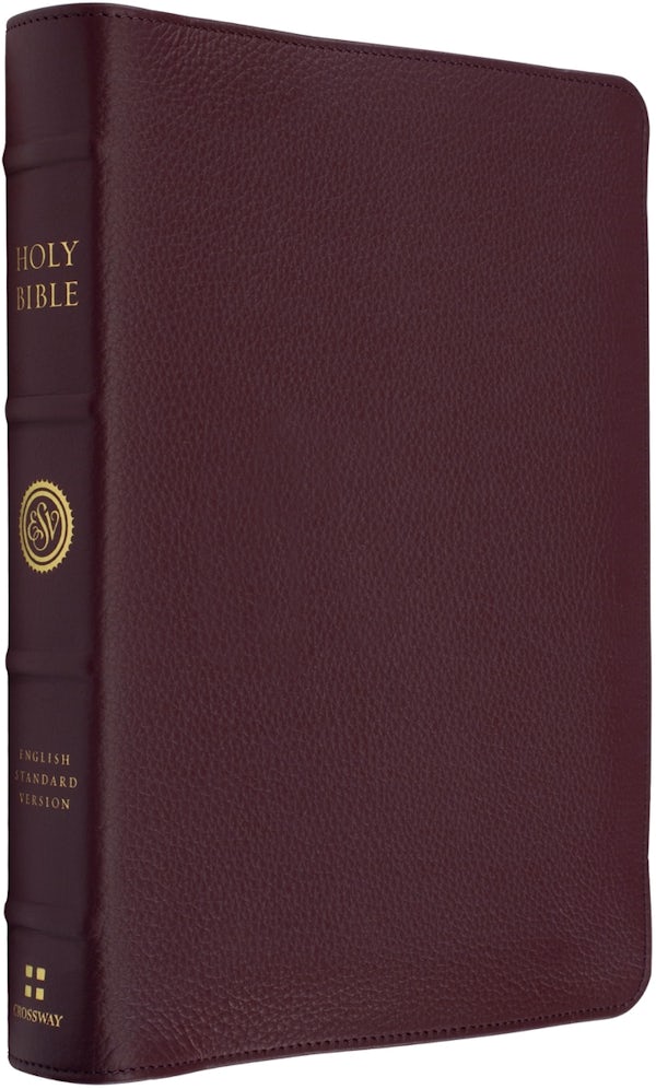 Cover image for ESV Heirloom Bible, Alpha: Personal Size Edition (Calfskin, Bordeaux), isbn: 9798874912789