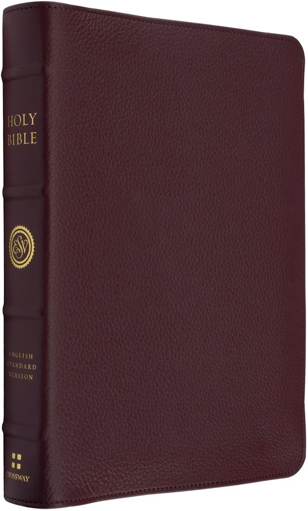 Cover image for ESV Heirloom Bible, Alpha: Personal Size Edition (Calfskin, Bordeaux), isbn: 9798874912789