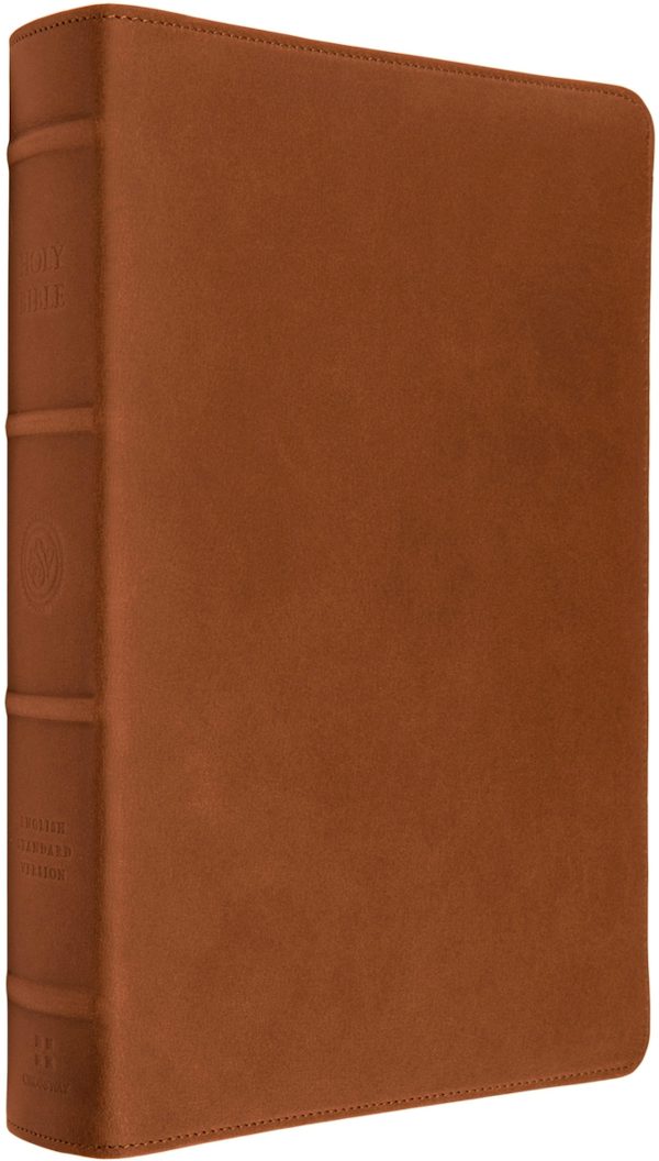 Cover image for ESV Heirloom Bible, Gloria Dei: Single Column Edition (Cowhide, British Tan), isbn: 9798874912796