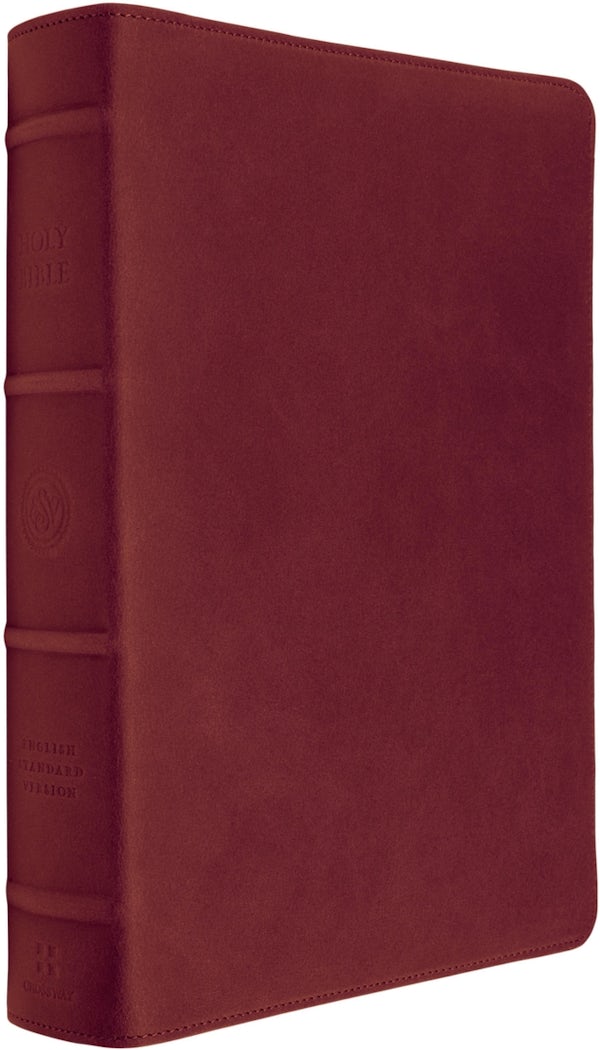 Cover image for ESV Heirloom Bible, Veritas: Single Column Edition (Cowhide, Carmine Red), isbn: 9798874912802