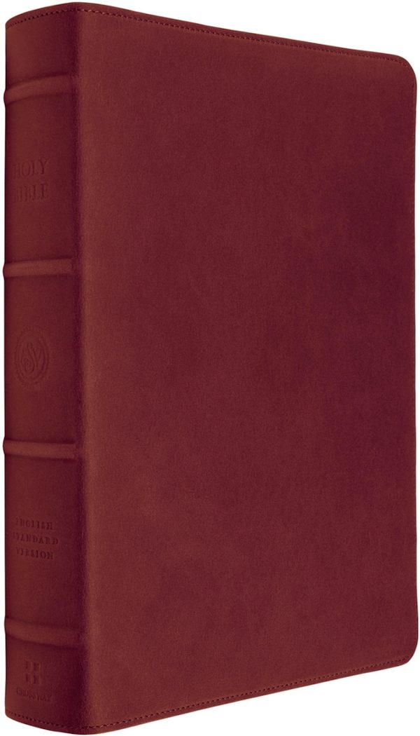 Cover image for ESV Heirloom Bible, Veritas: Single Column Edition (Cowhide, Carmine Red), isbn: 9798874912802