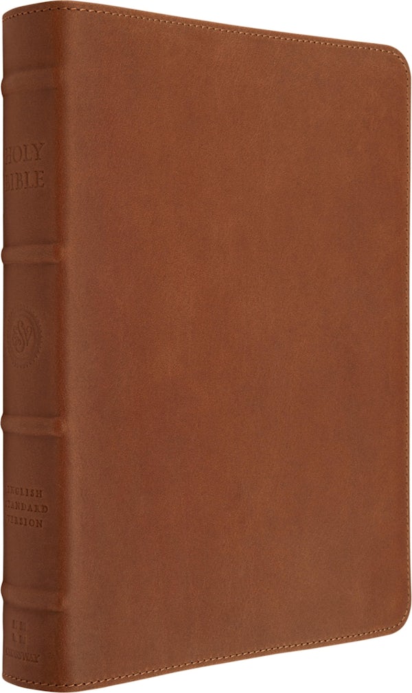 Cover image for ESV Heirloom Bible, Gratia: Large Print Thinline Reference Edition (Cowhide, British Tan), isbn: 9798874912871