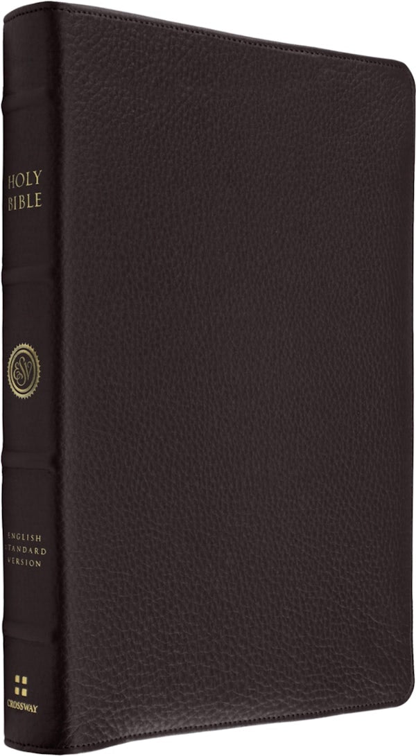 Cover image for ESV Heirloom Bible, Gratia: Large Print Thinline Reference Edition (Calfskin, Mahogany, Full Yapp), isbn: 9798874912888