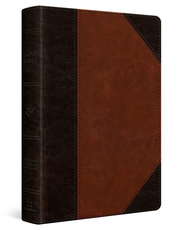 Cover image for ESV Wide Margin Reference Bible (Trutone, Brown/Cordovan, Portfolio Design), isbn: 9798874913083
