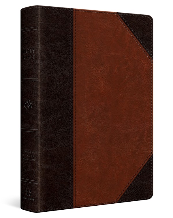 Cover image for ESV Wide Margin Reference Bible, Red Letter (Trutone, Brown/Cordovan, Portfolio Design), isbn: 9798874913113