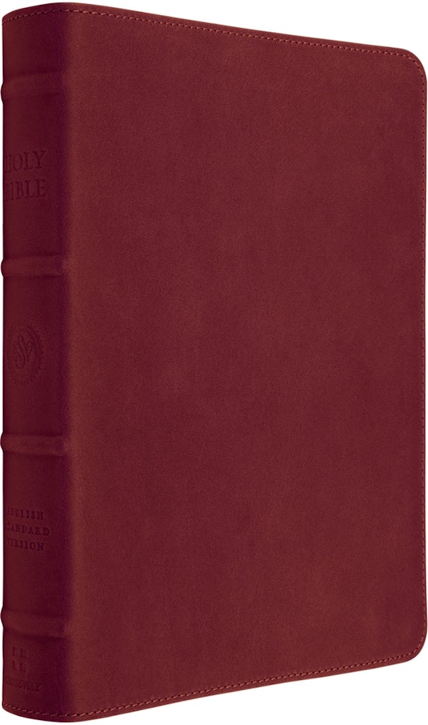 Cover image for ESV Heirloom Bible, Alpha: Personal Size Edition (Cowhide, Carmine Red, Full Yapp), isbn: 9798874913564