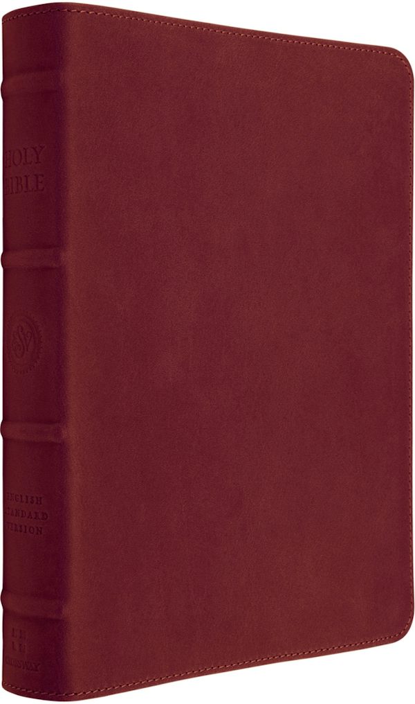 Cover image for ESV Heirloom Bible, Alpha: Personal Size Edition (Cowhide, Carmine Red, Full Yapp), isbn: 9798874913564
