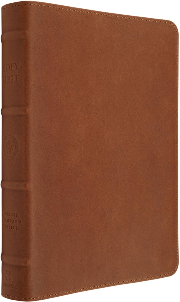 Cover image for ESV Heirloom Bible, Coram Deo: Thinline Edition (Cowhide, British Tan, Full Yapp), isbn: 9798874913588