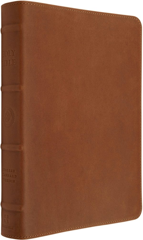 Cover image for ESV Heirloom Bible, Coram Deo: Thinline Edition (Cowhide, British Tan, Full Yapp), isbn: 9798874913588