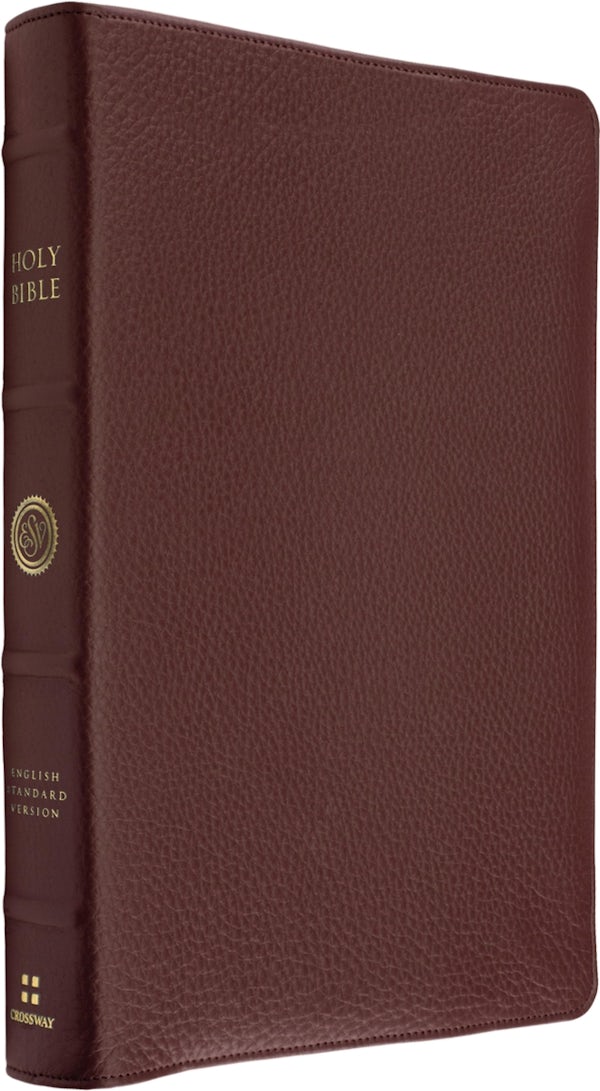 Cover image for ESV Heirloom Bible, Gratia: Large Print Thinline Reference Edition (Calfskin, Grenada, Full Yapp), isbn: 9798874913649