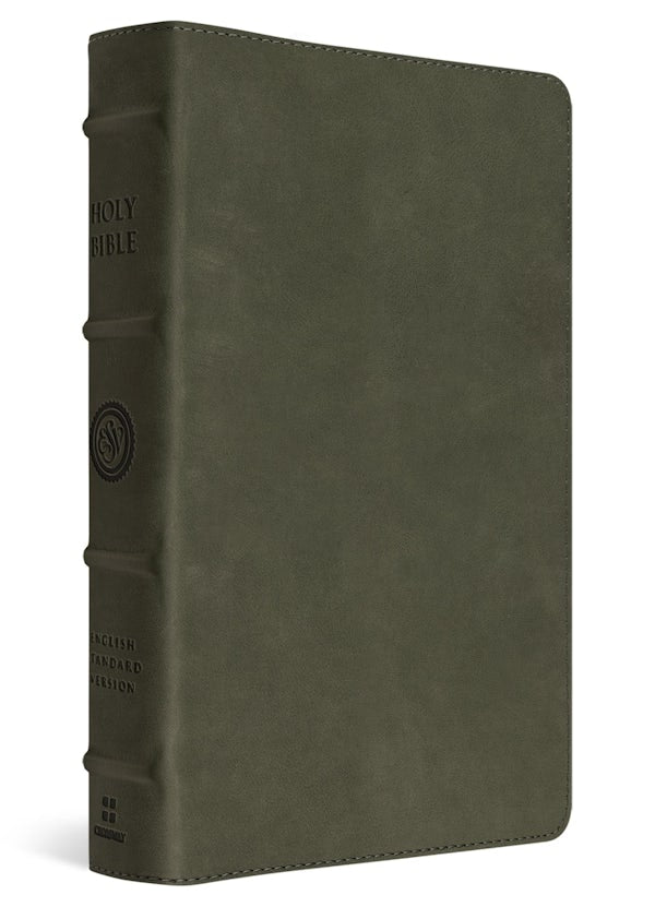 Cover image for ESV Heirloom Bible, Scriptura Sacra: Personal Size Reference Edition (Cowhide, Tuscan Green, Full Yapp), isbn: 9798874913694