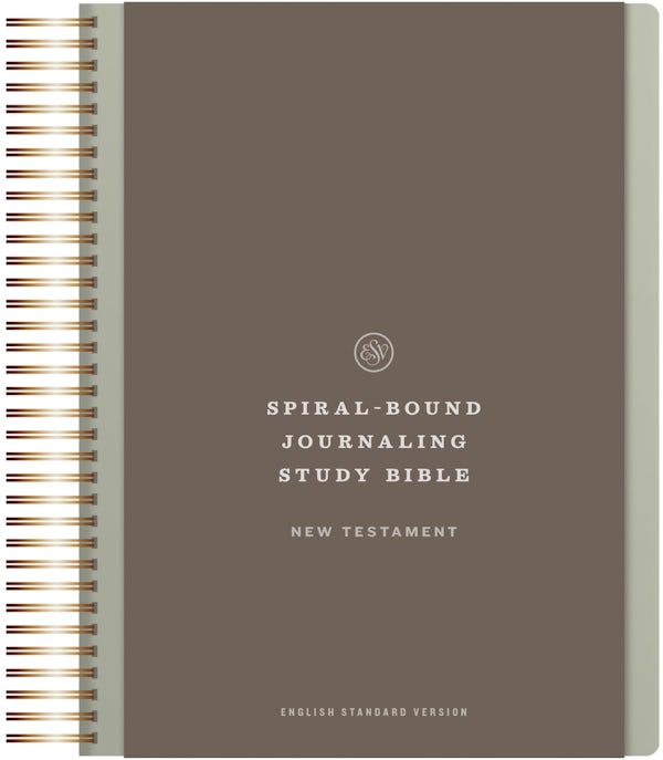 Cover image for ESV Spiral-Bound Journaling Study Bible, New Testament (Hardcover), isbn: 9798874914615