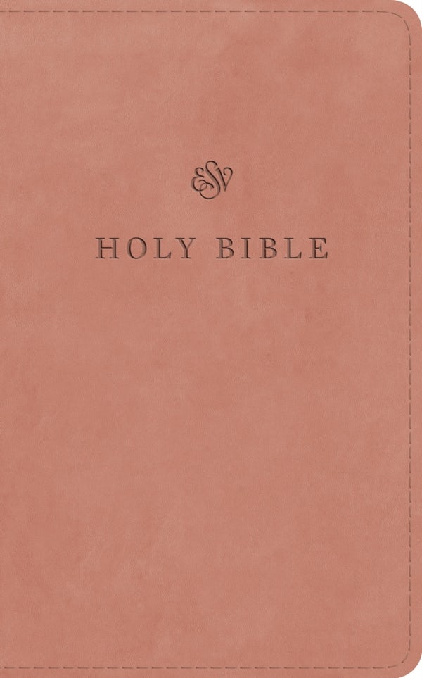 Cover image for ESV Premium Church Bible, Red Letter (Trutone, Blush Rose), isbn: 9798874914622
