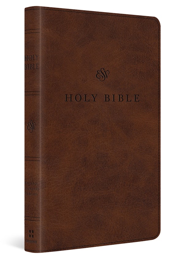 Cover image for ESV Premium Church Bible, Red Letter (Trutone, Brown), isbn: 9798874914646