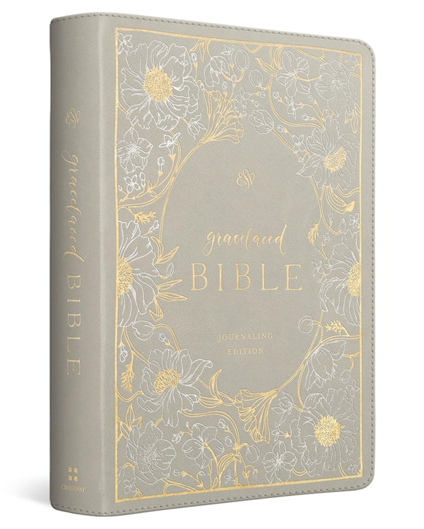 Cover image for ESV Gracelaced Bible, Journaling Edition (Artwork by Ruth Chou Simons) (Trutone, Morning Mist), isbn: 9798874915735