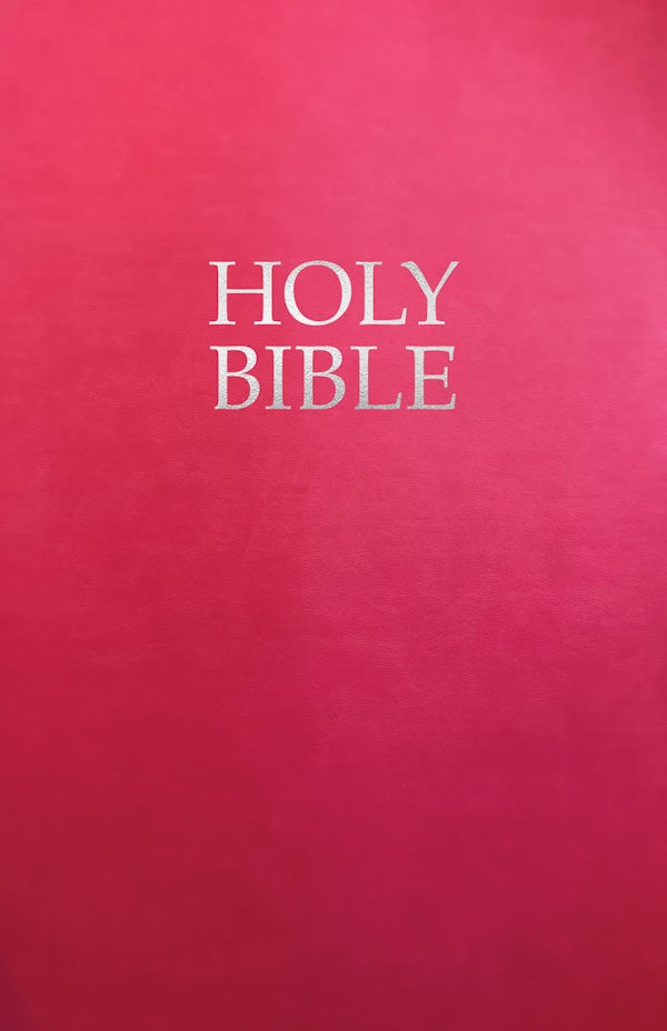 Cover image for Kjver Gift and Award Holy Bible, Deluxe Edition, Berry Ultrasoft, isbn: 9798887691565