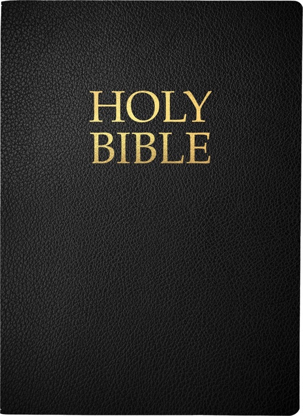 Cover image for Kjver Holy Bible, Large Print, Black Bonded Leather, Thumb Index, isbn: 9798887691626