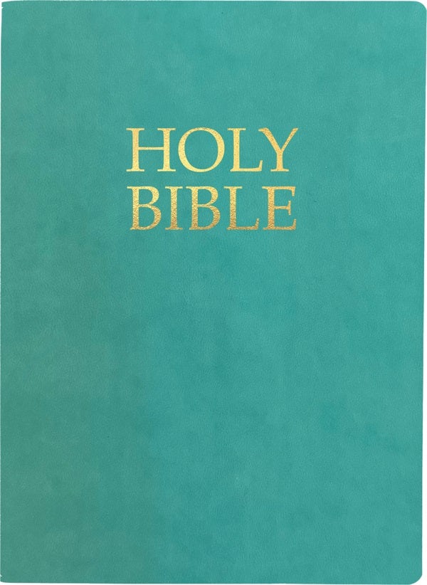 Cover image for Kjver Holy Bible, Large Print, Coastal Blue Ultrasoft, isbn: 9798887691718