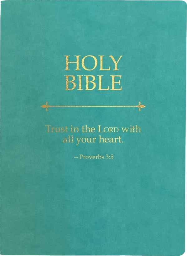 Cover image for Kjver Holy Bible, Trust in the Lord Life Verse Edition, Large Print, Coastal Blue Ultrasoft, isbn: 9798887691787