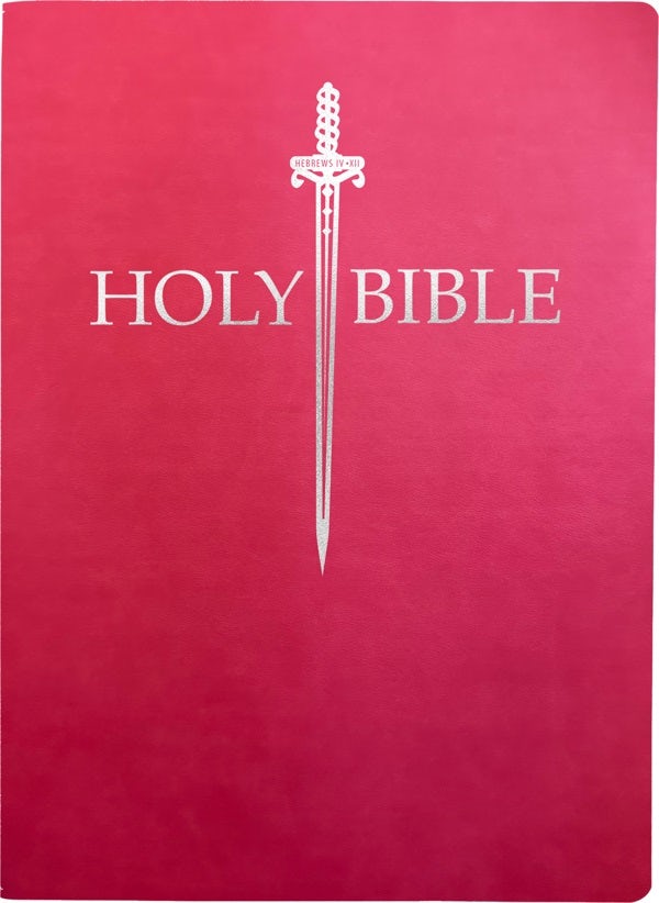 Cover image for KJV Sword Bible, Large Print, Berry Ultrasoft, isbn: 9798887692067