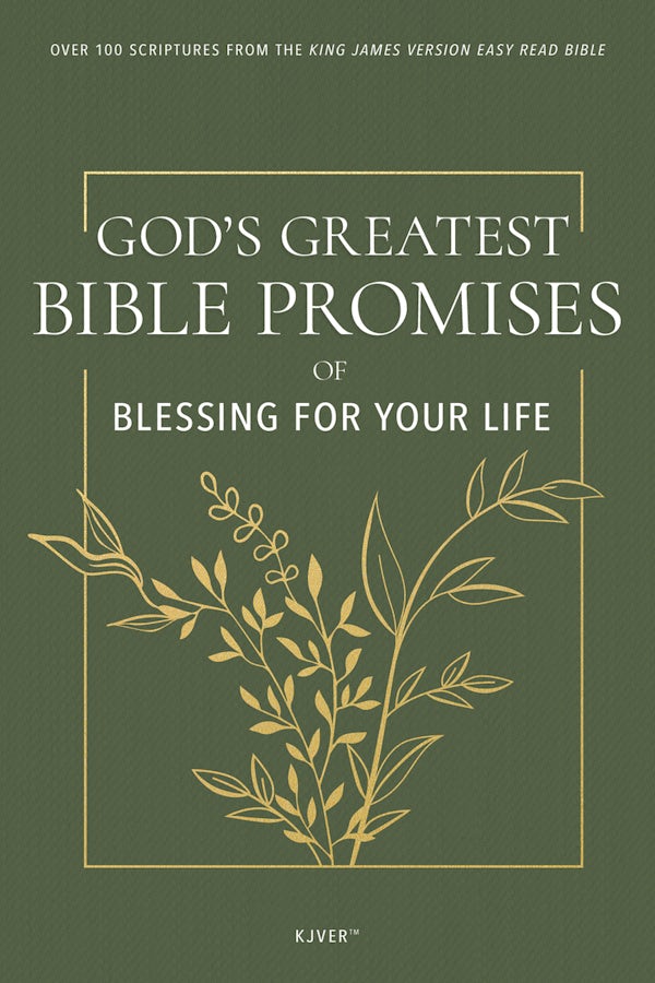 Cover image for God's Greatest Bible Promises of Blessing for Your Life, isbn: 9798887693323