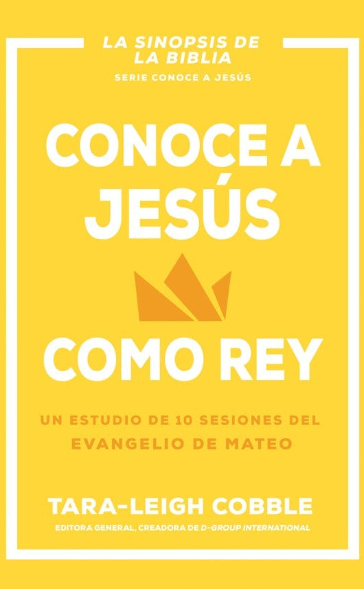 Cover image for Conoce a Jesús Como Rey, isbn: 9798887693521