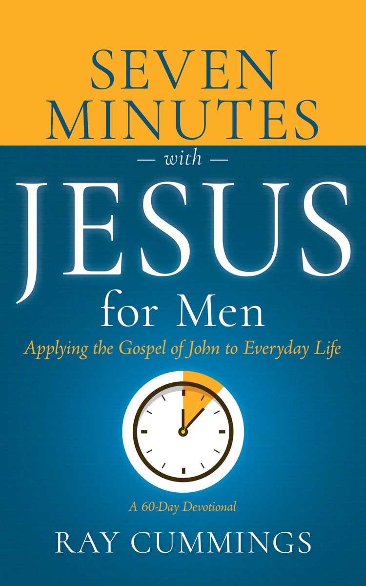 Cover image for Seven Minutes with Jesus for Men, isbn: 9798887693828