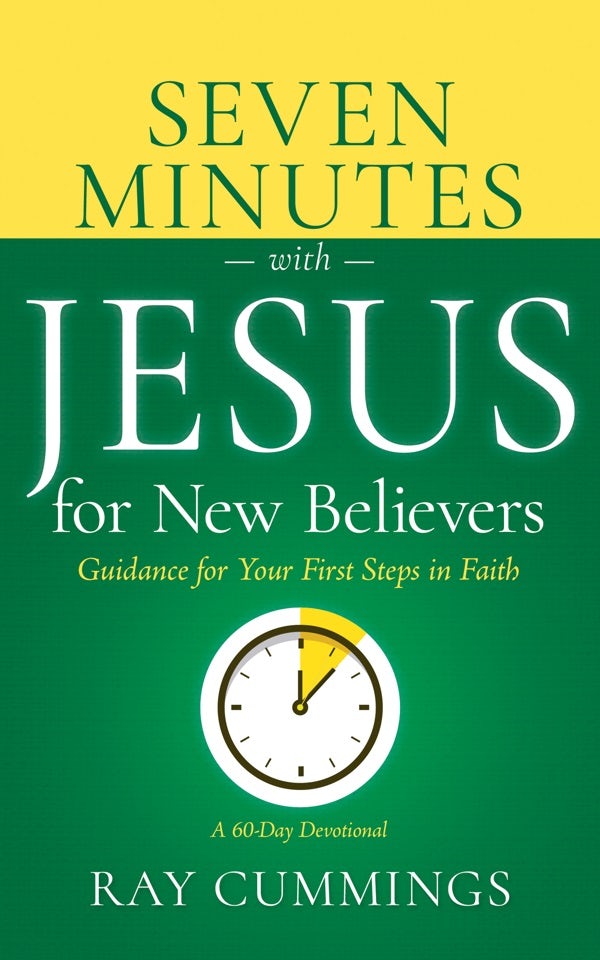 Cover image for Seven Minutes with Jesus for New Believers, isbn: 9798887696065