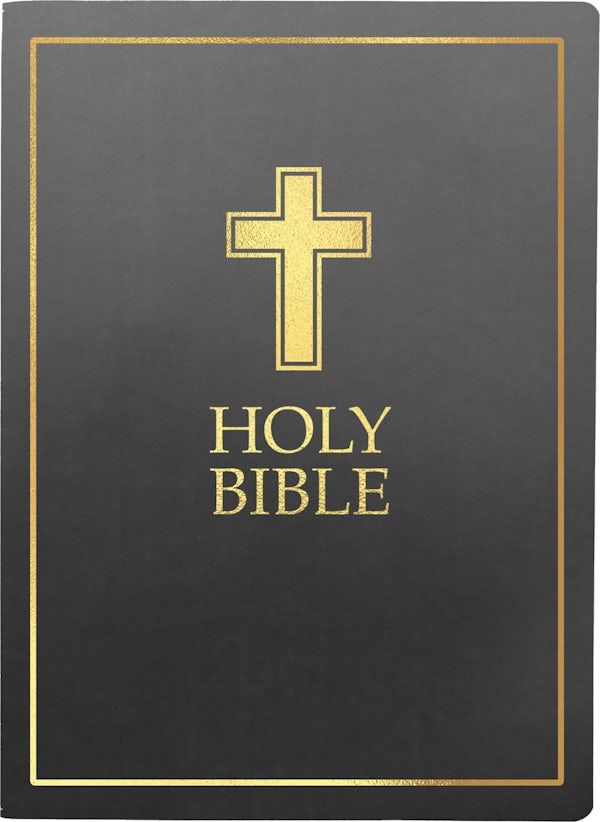 Cover image for KJV Sword Bible, Giant Print, Black Ultrasoft, Cross Design, isbn: 9798887698342