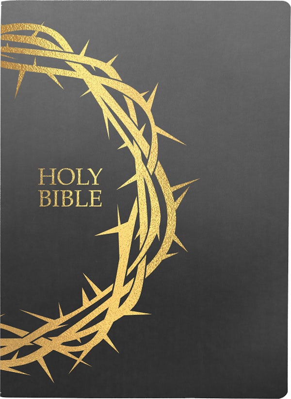 Cover image for KJV Sword Bible, Giant Print, Black Ultrasoft, Crown of Thorns Design, isbn: 9798887698403