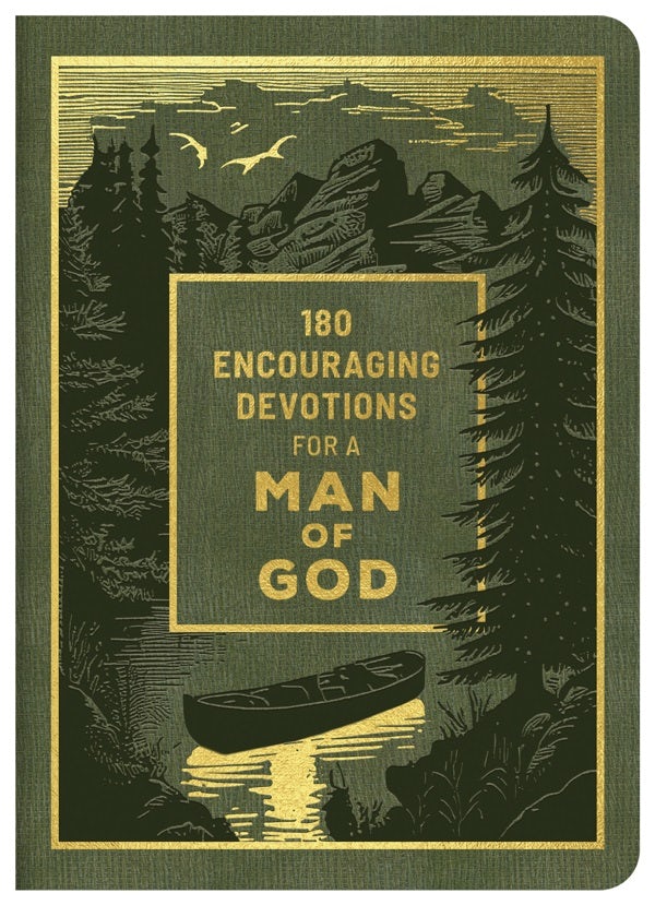 Cover image for 180 Encouraging Devotions for a Man of God, isbn: 9798891510838