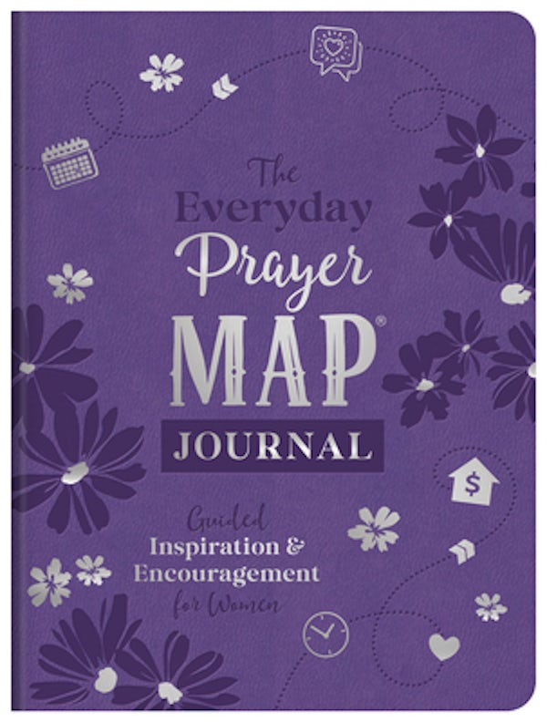 Cover image for The Everyday Prayer Map Journal, isbn: 9798891510906