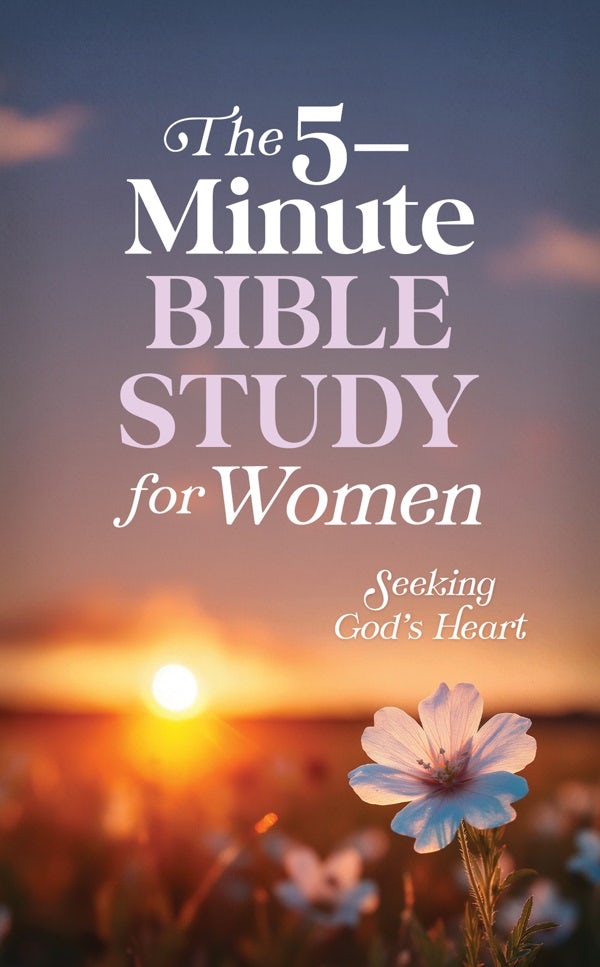 Cover image for The 5-Minute Bible Study for Women: Seeking God's Heart, isbn: 9798891511408