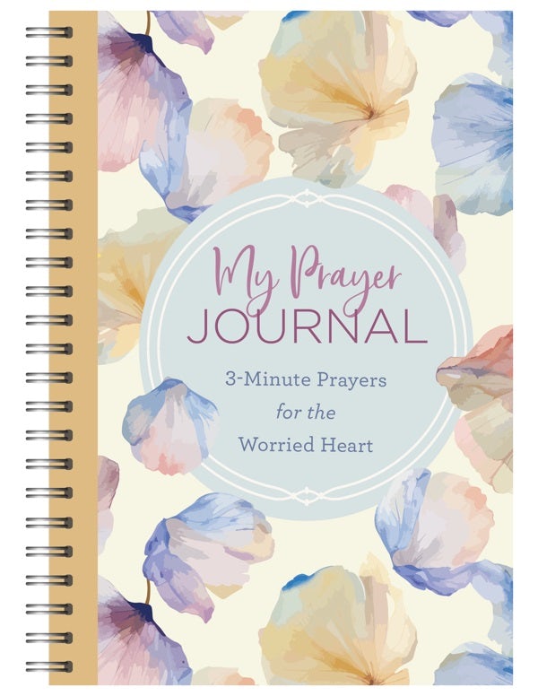 Cover image for My Prayer Journal: 3-Minute Prayers for the Worried Heart, isbn: 9798891511484