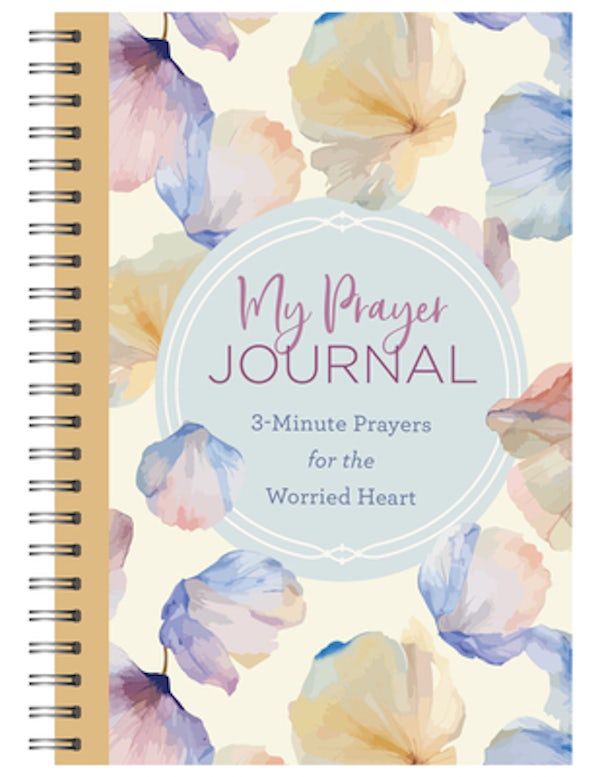 Cover image for My Prayer Journal: 3-Minute Prayers for the Worried Heart, isbn: 9798891511484