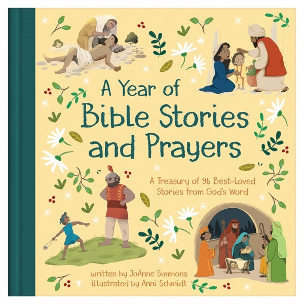 Cover image for A Year of Bible Stories and Prayers, isbn: 9798891511651