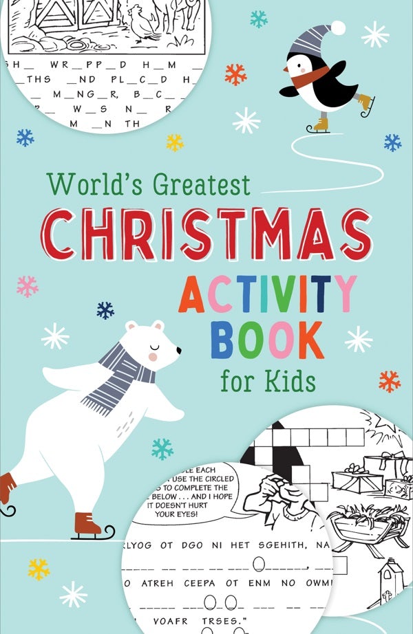 Cover image for World's Greatest Christmas Activity Book for Kids, isbn: 9798891511675