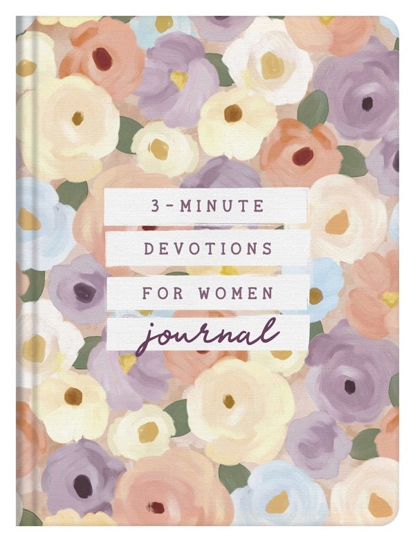 Cover image for 3-Minute Devotions for Women Journal, isbn: 9798891511705
